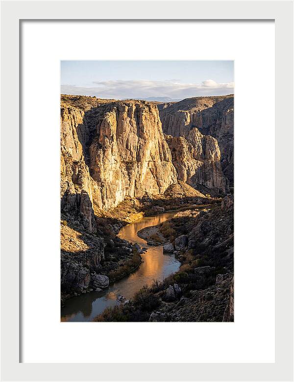 Canyon Reflections At Santa Elena