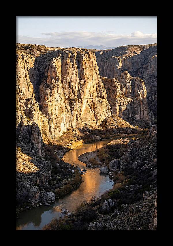 Canyon Reflections At Santa Elena