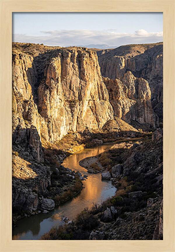 Canyon Reflections At Santa Elena