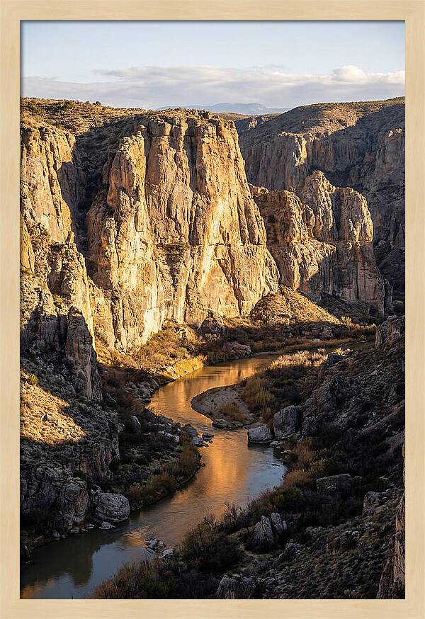 Canyon Reflections At Santa Elena