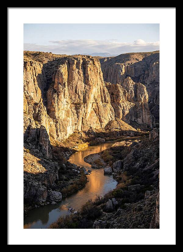 Canyon Reflections At Santa Elena