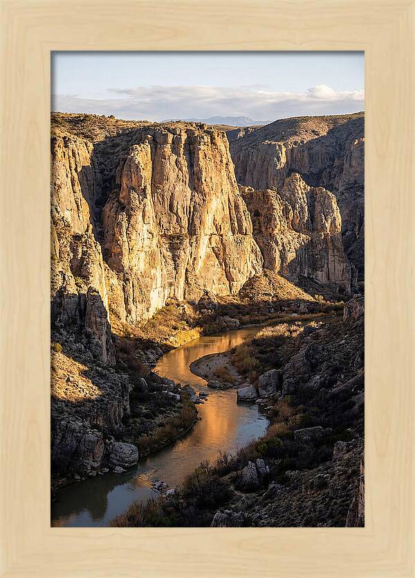 Canyon Reflections At Santa Elena