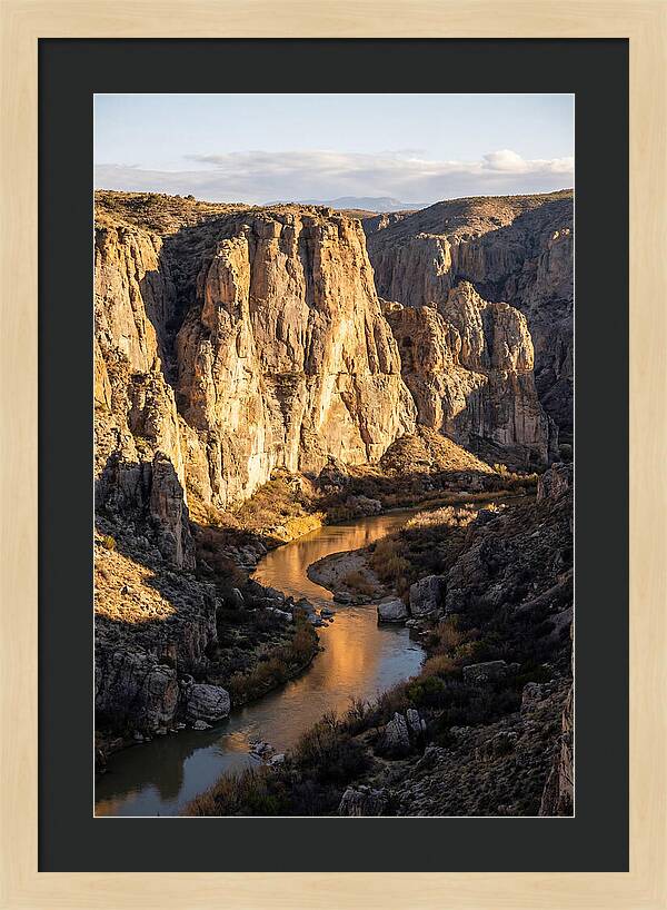 Canyon Reflections At Santa Elena