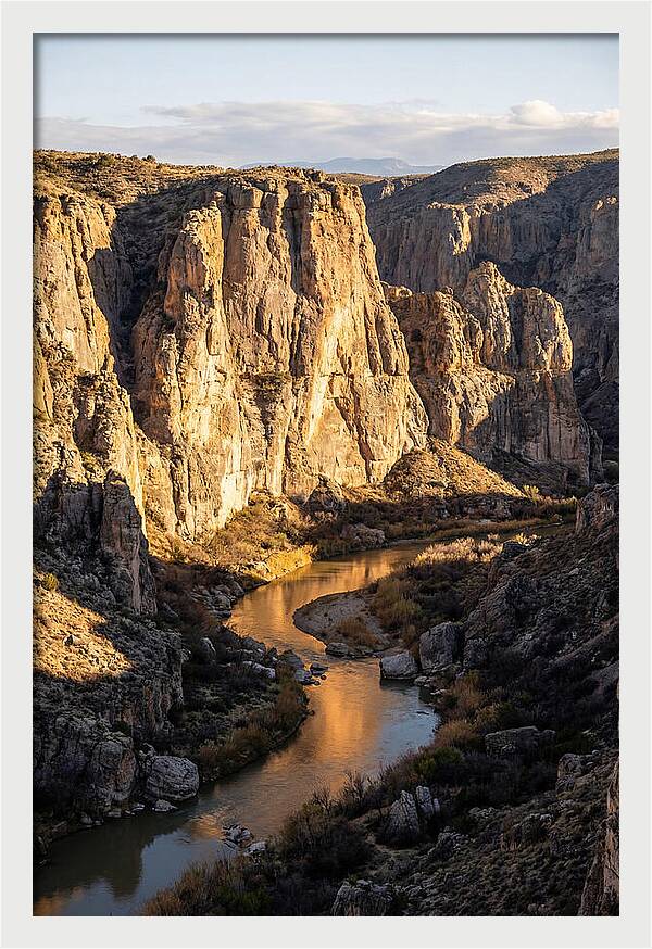Canyon Reflections At Santa Elena