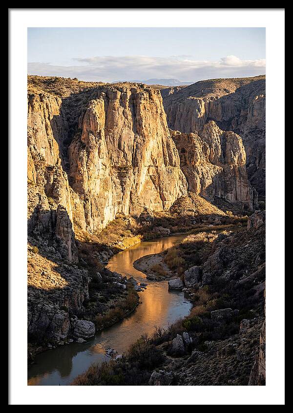 Canyon Reflections At Santa Elena