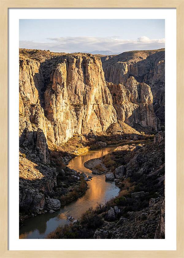 Canyon Reflections At Santa Elena
