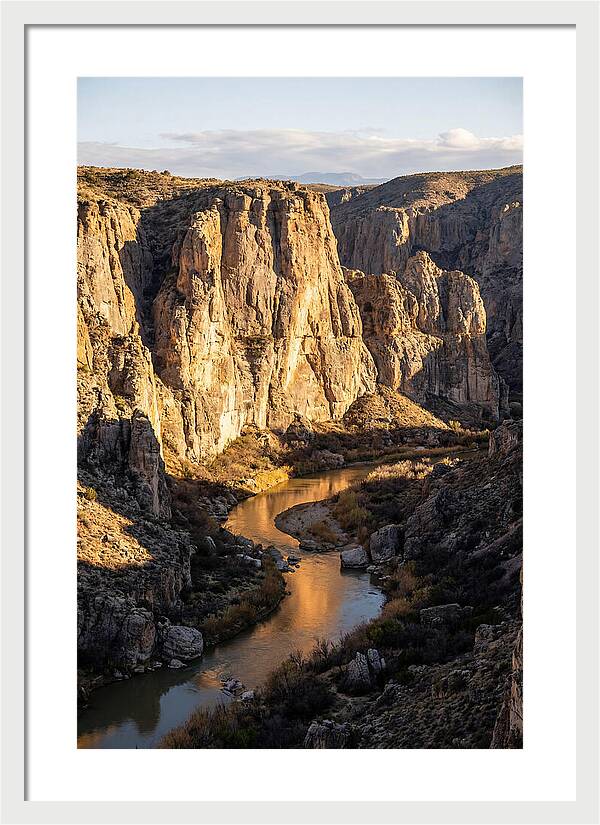Canyon Reflections At Santa Elena