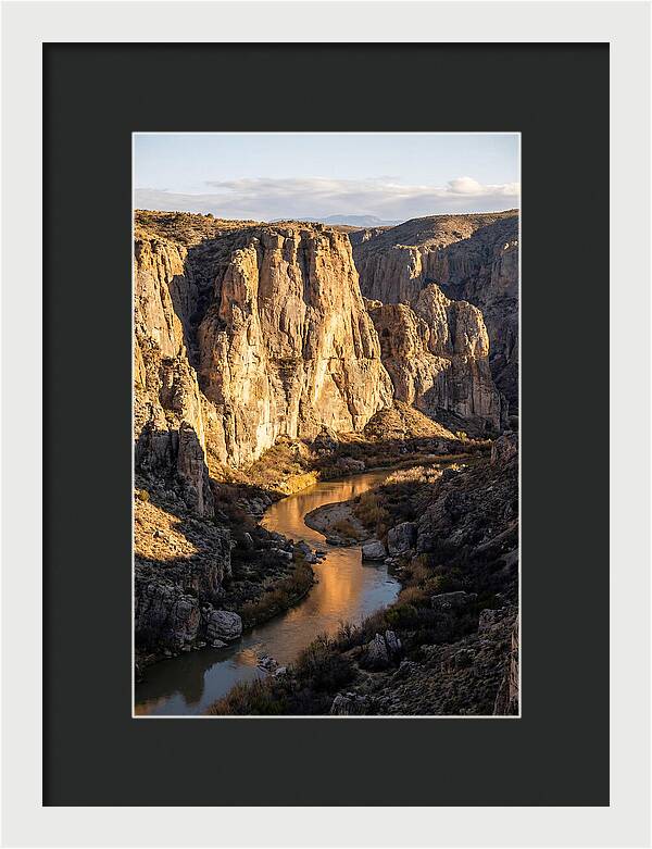 Canyon Reflections At Santa Elena