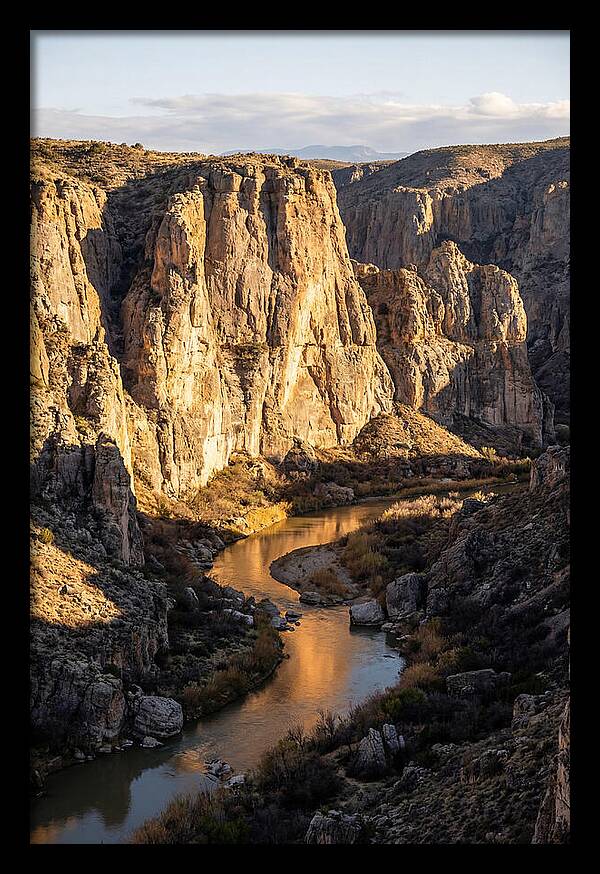 Canyon Reflections At Santa Elena