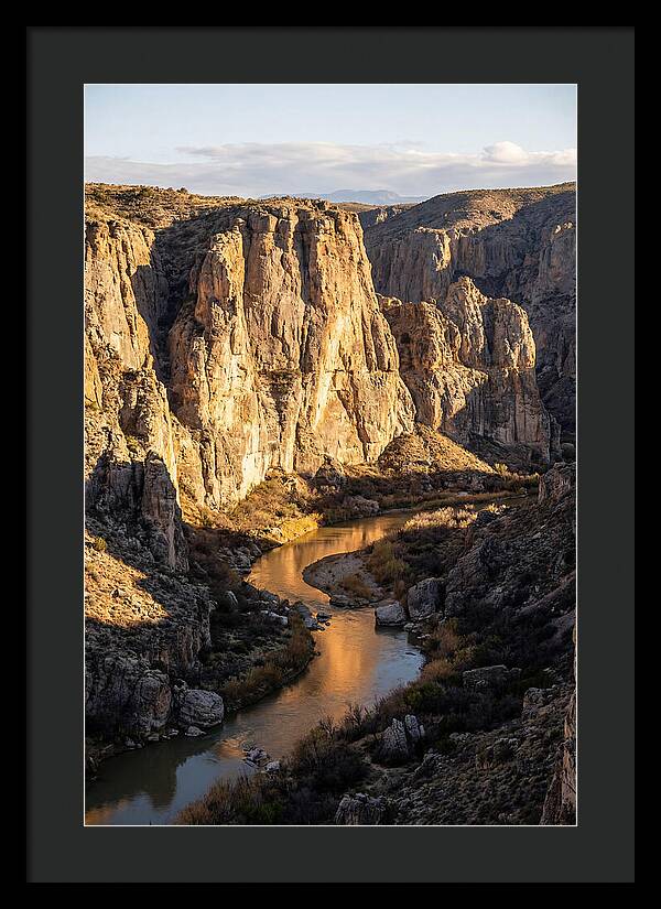 Canyon Reflections At Santa Elena