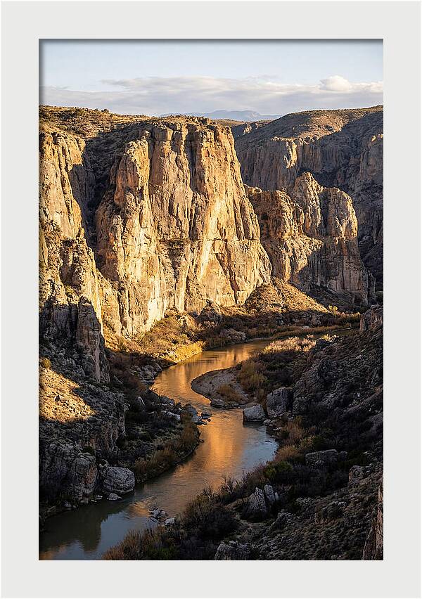 Canyon Reflections At Santa Elena