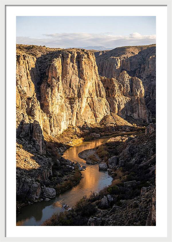 Canyon Reflections At Santa Elena