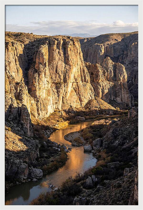 Canyon Reflections At Santa Elena