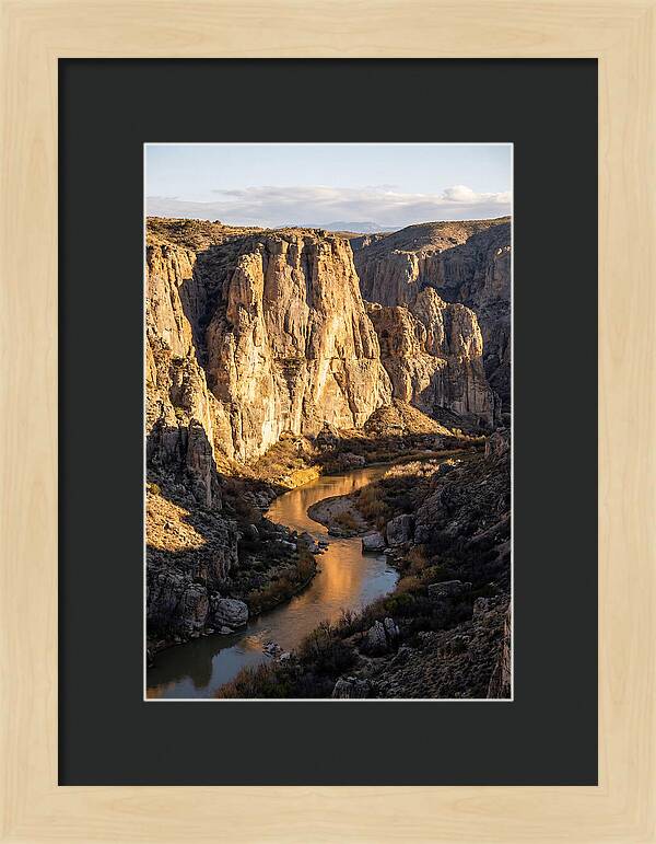 Canyon Reflections At Santa Elena