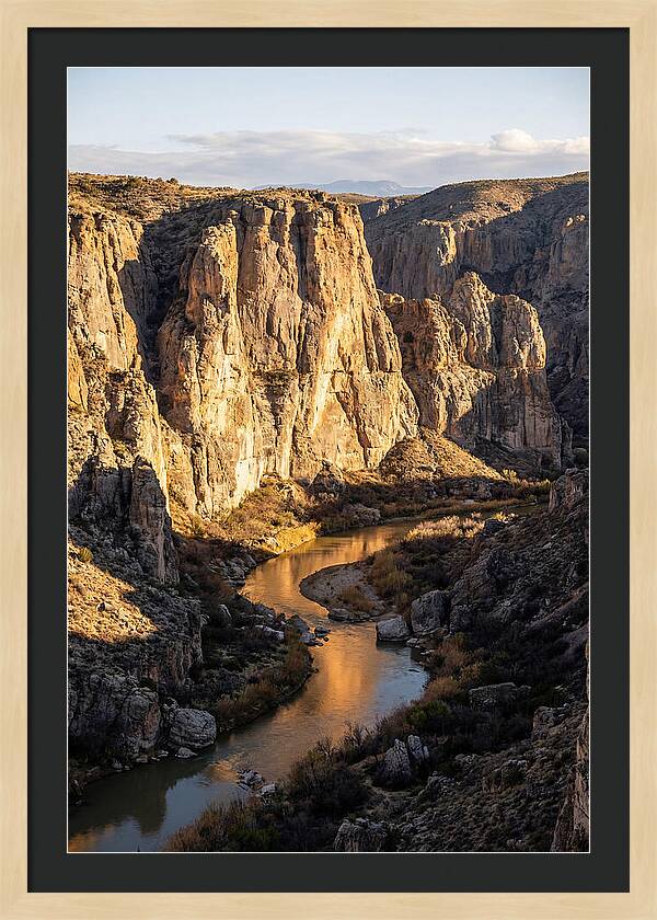 Canyon Reflections At Santa Elena