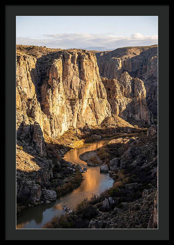 Canyon Reflections At Santa Elena