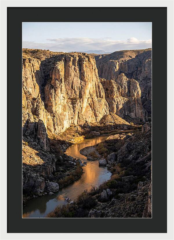 Canyon Reflections At Santa Elena