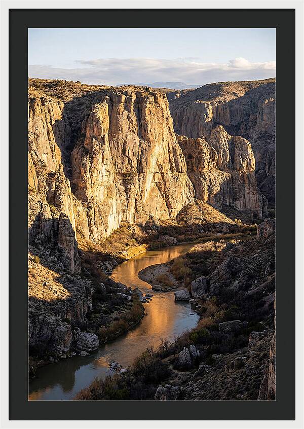 Canyon Reflections At Santa Elena