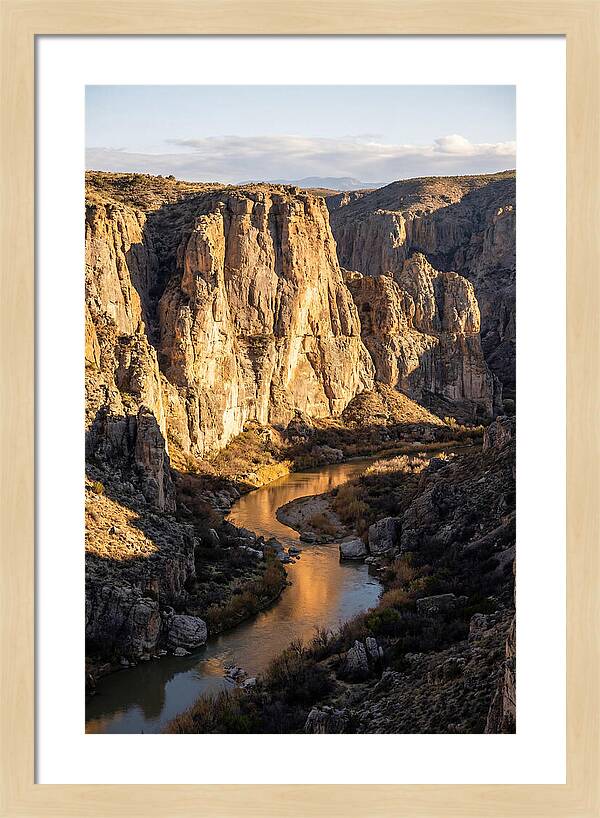 Canyon Reflections At Santa Elena
