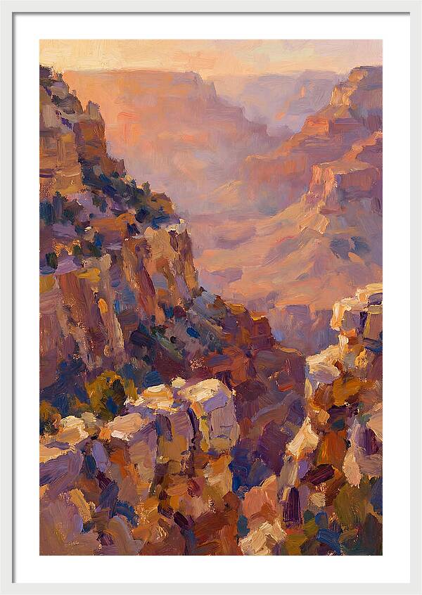 Canyon Serenity At Dusk