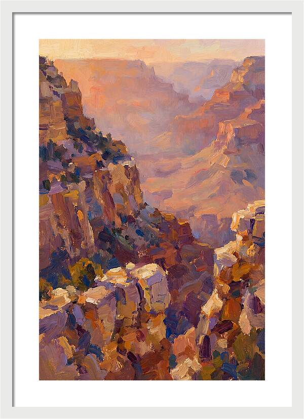Canyon Serenity At Dusk
