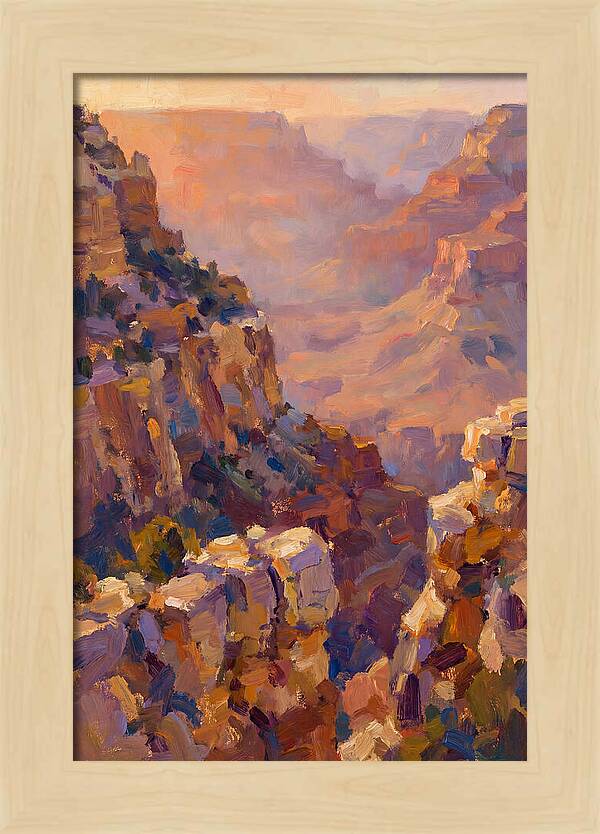 Canyon Serenity At Dusk