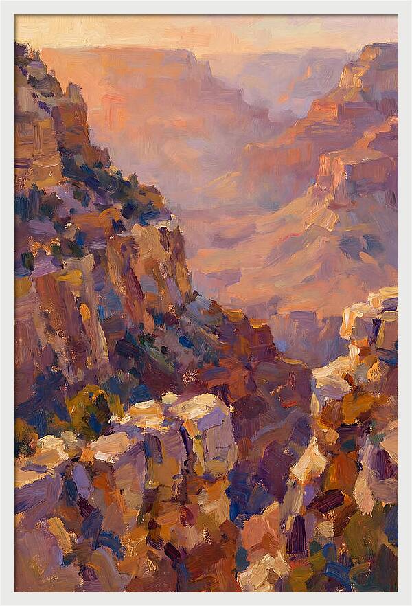 Canyon Serenity At Dusk