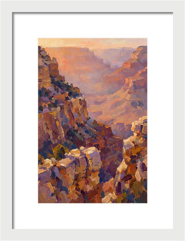 Canyon Serenity At Dusk