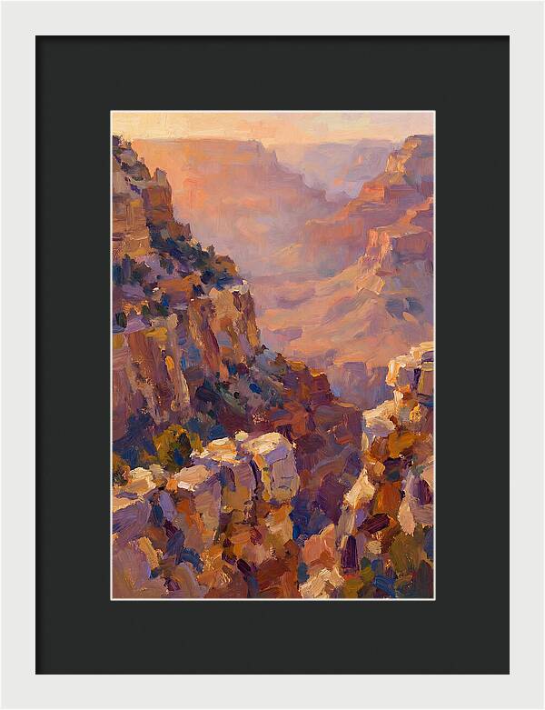 Canyon Serenity At Dusk