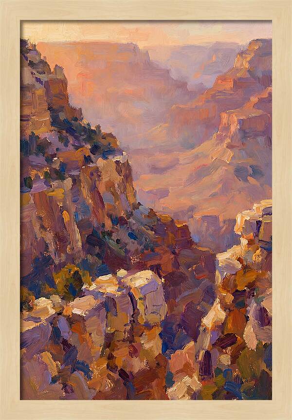 Canyon Serenity At Dusk