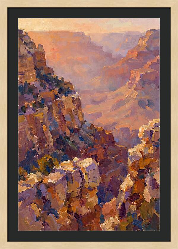 Canyon Serenity At Dusk