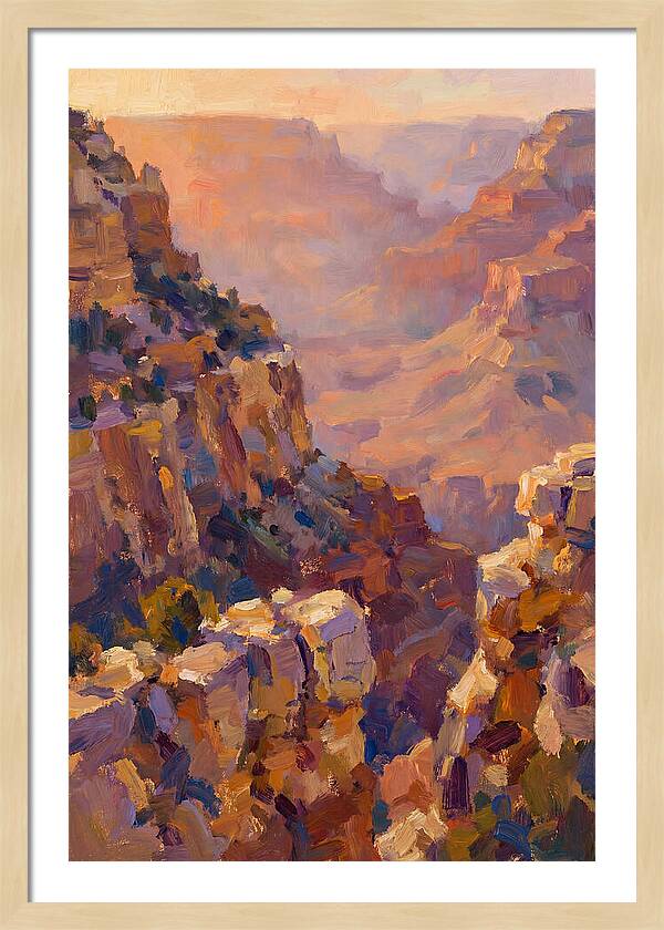 Canyon Serenity At Dusk