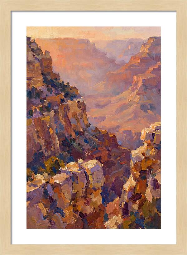 Canyon Serenity At Dusk