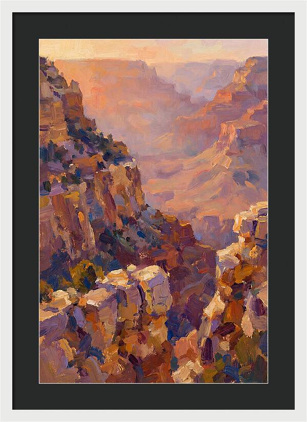 Canyon Serenity At Dusk