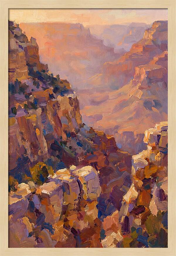 Canyon Serenity At Dusk