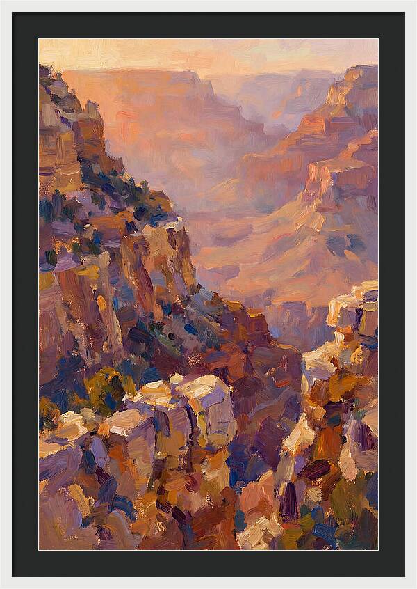 Canyon Serenity At Dusk