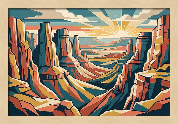 Canyon Sunrise Vista