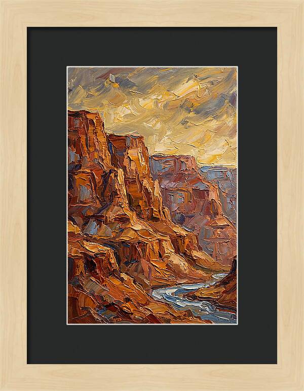Canyon Wall Serenity