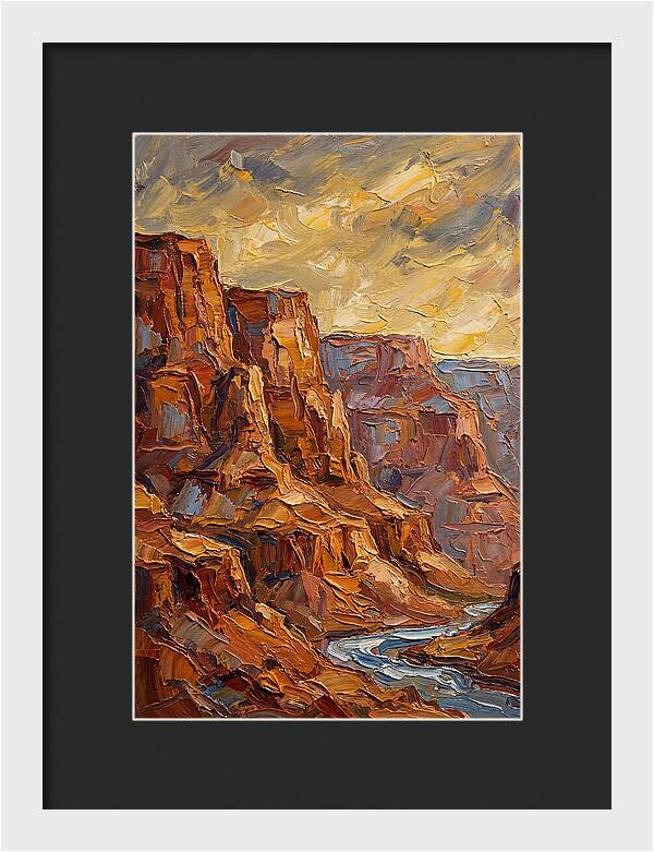 Canyon Wall Serenity