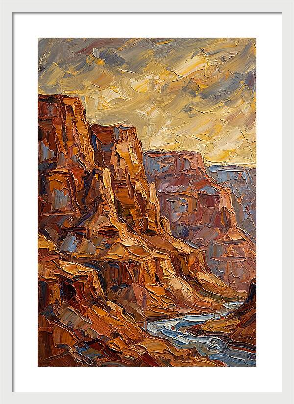Canyon Wall Serenity
