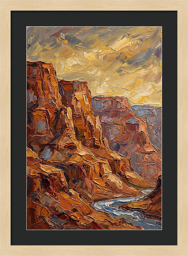 Canyon Wall Serenity