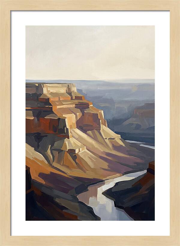 Canyon Wall Tranquility
