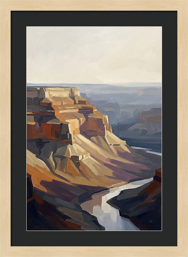 Canyon Wall Tranquility