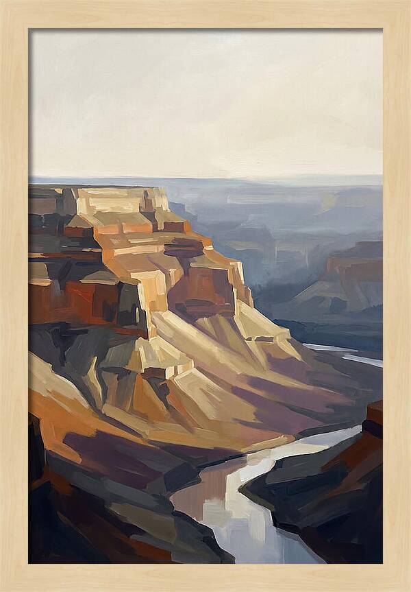Canyon Wall Tranquility