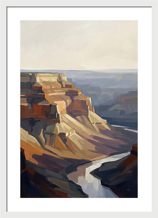 Canyon Wall Tranquility