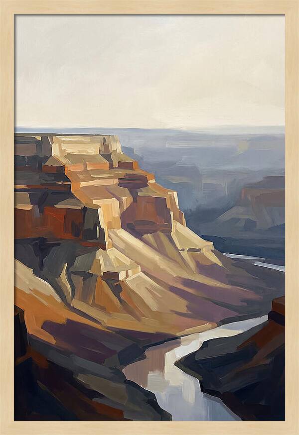 Canyon Wall Tranquility