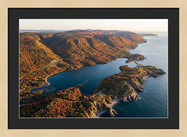 Cape Breton Highlands Aerial View