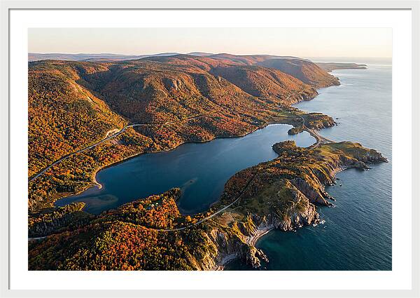 Cape Breton Highlands Aerial View