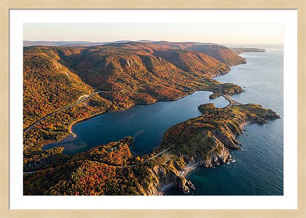 Cape Breton Highlands Aerial View