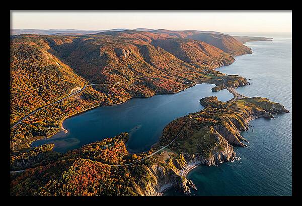 Cape Breton Highlands Aerial View